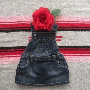 OLD NAVY | RUFFLE BOTTOM JUMPER DRESS